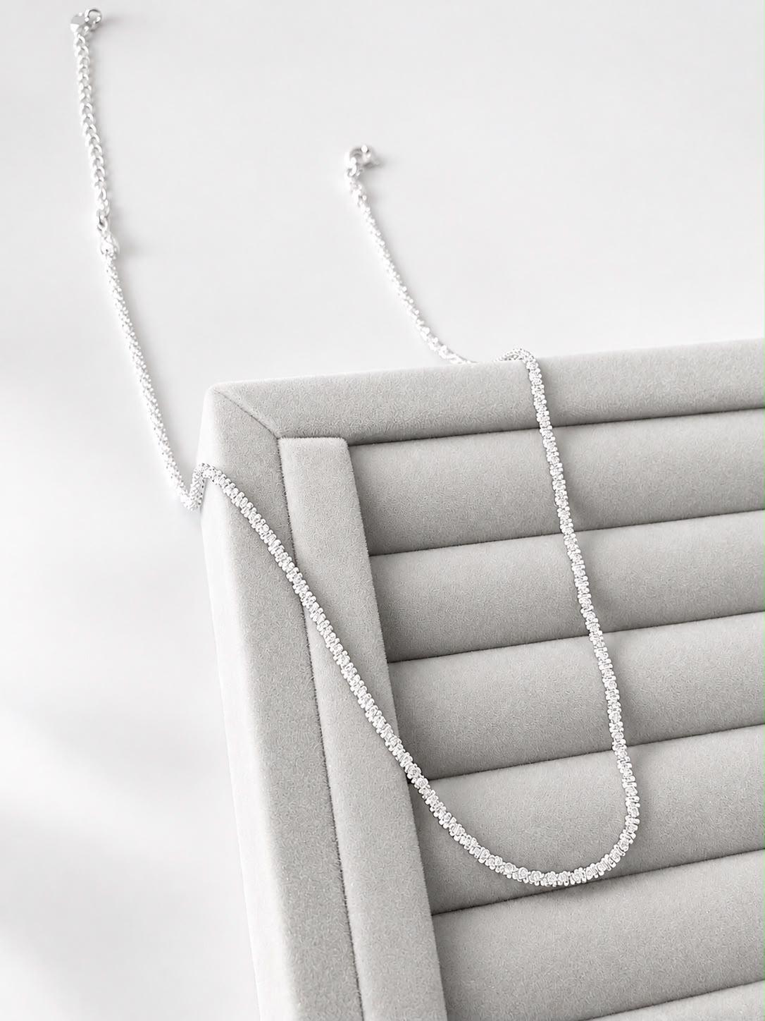 CHOKER BRILHO — SEMIJOIAS — PRATA 50