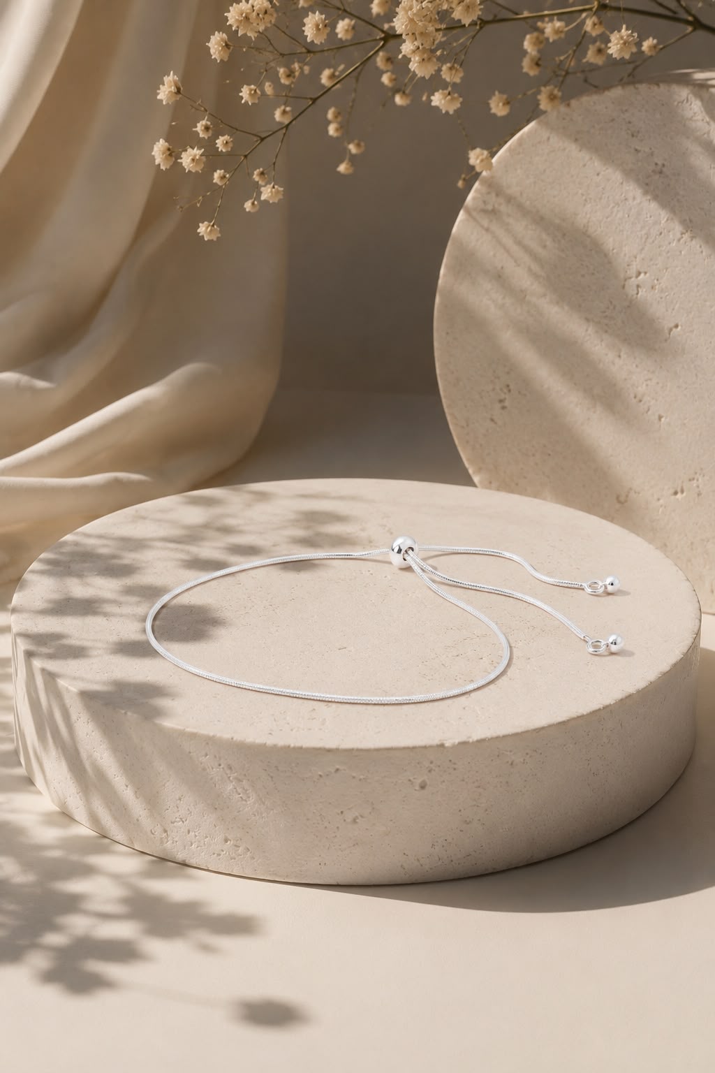 PULSEIRA GRAVATINHA — SEMIJOIAS — PRATA 50