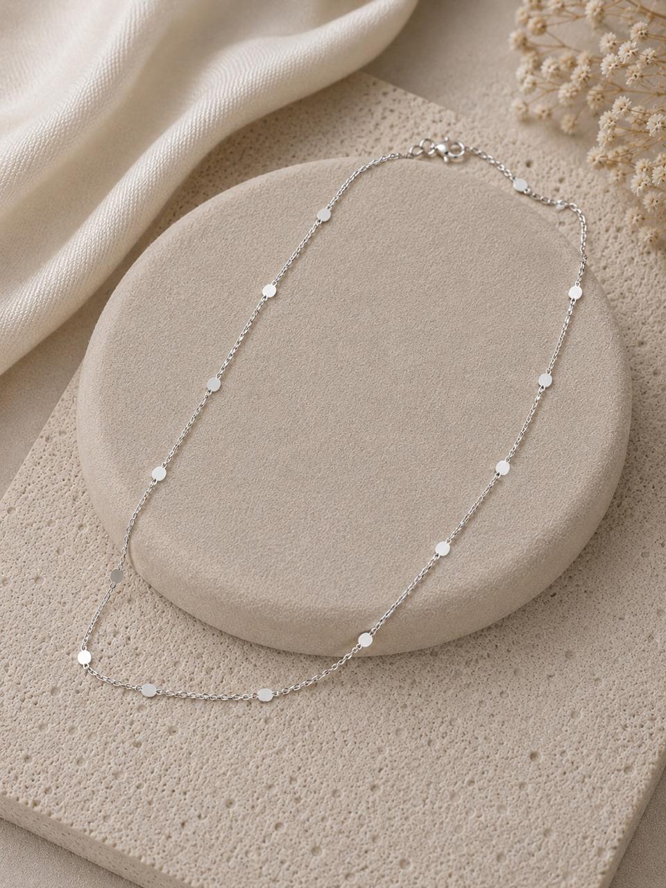 COLAR CHOKER MINI CORAÇÕES — SEMIJOIAS — PRATA 50